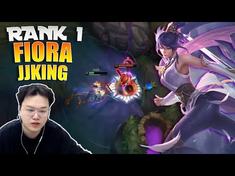 🔴 JJking Fiora vs Poppy (Best Fiora OTP) - JJking Fiora Guide