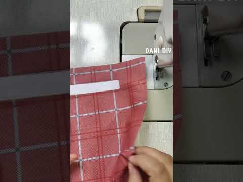 Tips dan trik menjahit // cara membuat saku bobok // sewing hacks