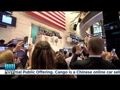 Cango Inc. Rings the NYSE Opening Bell