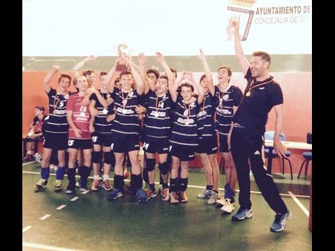 CAMPEÓN REGIONAL CADETE VOLEIBOL 16-17: Último punto del Play Off y entrega de trofeos.