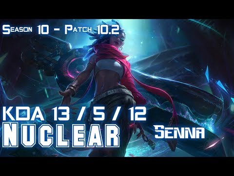 DWG Nuclear SENNA vs JHIN ADC - Patch 10.2 KR Ranked