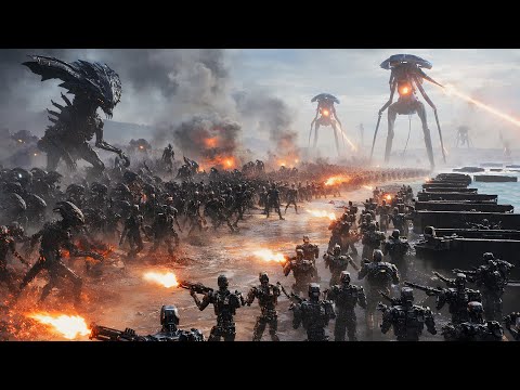 T-800 Terminators vs 4 MILLION Aliens, Predators & Zombies - Ultimate Epic Battle Simulator 2