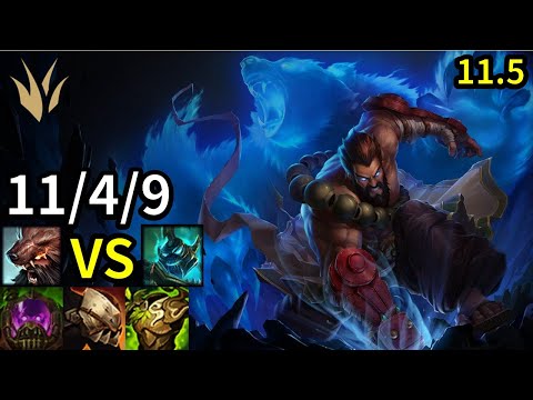 Udyr Jungle vs Hecarim - KR Challenger | Patch 11.5