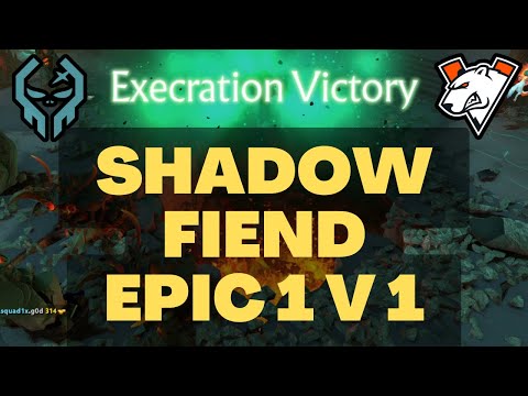 Shadow Fiend 1v1 - Bob vs Squad1x - Execration vs Virtus.Pro 😎🔥 | Riyadh Masters #dota2 #tiebreaker