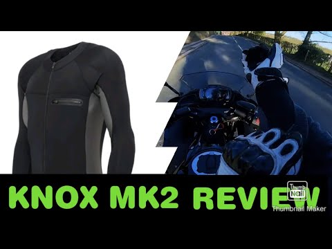 Knox Action Shirt MK II review from Sports Bike Shop | First Ride | Motovlog on the Ninja 650
