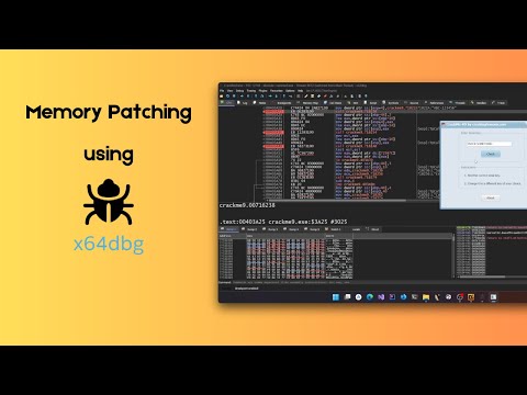 x64dbg Memory Patching Tutorial | Beginner Guide: Breakpoints, Memory Patching & Cracking Basics