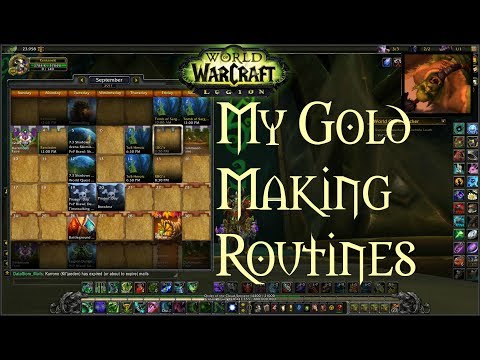 My Gold Making Routines - What to do daily, once every few days, weekly, and monthly