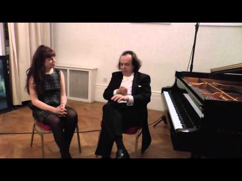 Cyprien Katsaris in conversation with Melanie Spanswick