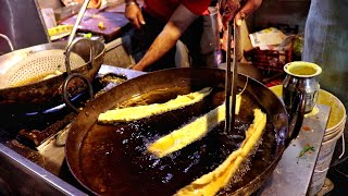 Ahmedabad Famous Gurukrupa Ganthiya And Fafda On Street | King Of Kathiyawadi Snacks | Street Food