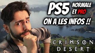Crimson Desert PS5 : la vérité sur les performances (normale et PRO)