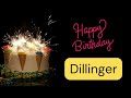 Happy birthday Dillinger
