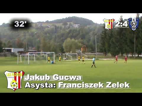2:4 (32') Jakub Gucwa - 1 kolejka II Ligi Trampkarzy: Płomień Limanowa - Orkan Niedźwiedź