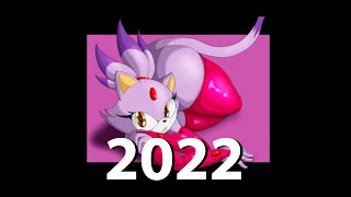 Evolution of Blaze the Cat