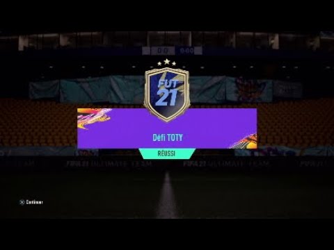FIFA21 SBC / DCE - DÉFI TOTY - SOLUTION PAS CHER pack joueurs premium or