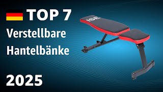 TOP—7. Beste Verstellbare Hantelbänke. Test & Vergleich 2025
