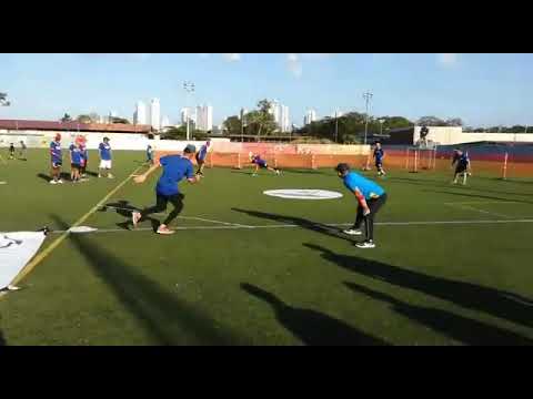 The first Baseball5 game in  Panama
