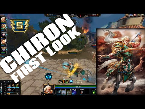 Smite Chiron Gameplay (PTS First Look)