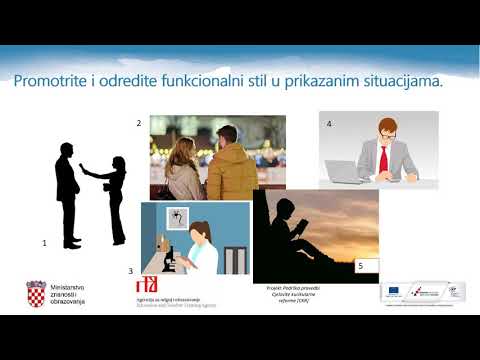 Hrvatski jezik 8. r. OŠ - Imam svoj stil (funkcionalni stilovi)