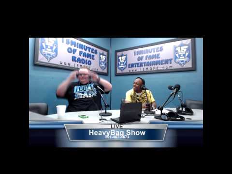 Pressure (@WhoisPressure) Freestyle on 15 Minutes Of Fame Radio #HeavyBagShow