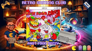 Fast Food Dizzy | Amiga | Classic Puzzle Platforming Fun! 🍔🕹️✨| Review & Gameplay