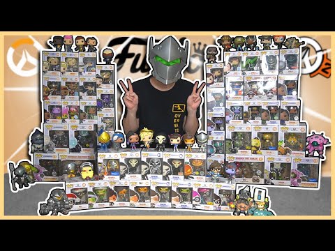 OVERWATCH FUNKO POP COMPLETED COLLECTION
