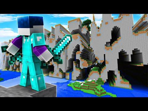Video Thumbnail: ICH LAUFE ZU DEN MINECRAFT FAR LANDS (12.500.000 BLÖCKE)