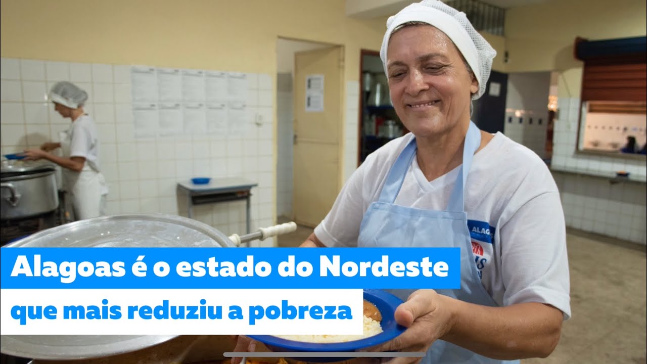 Alagoas é o estado do Nordeste que mais reduziu a pobreza