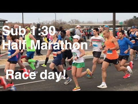 Sub 1:30 Half Marathon / Race day / Race recap