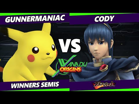 Xanadu Origins Top 8 - Gunnermaniac (Pikachu) Vs. Cody (Marth) Smash Brawl - SSBB