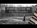 cowboy like me | peaceful piano version | taylor swift evermore ♪