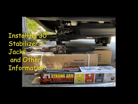 Why I Installed 30" Libra Stabilizer Jacks Instead of 24" Jacks - The Install & Other Information