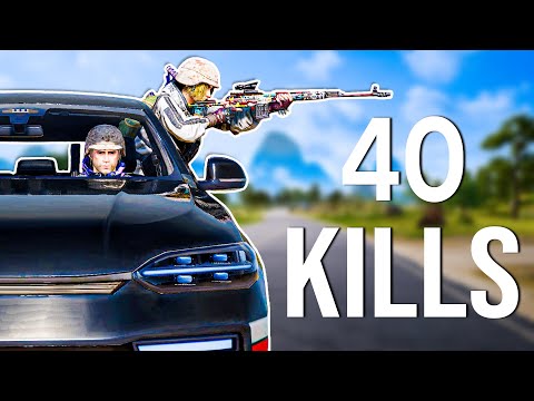 When Pros Activate GOD MODE in PUBG... *40 KILLS*