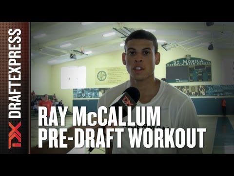 Ray McCallum 2013 NBA Pre-Draft Workout & Interview HD
