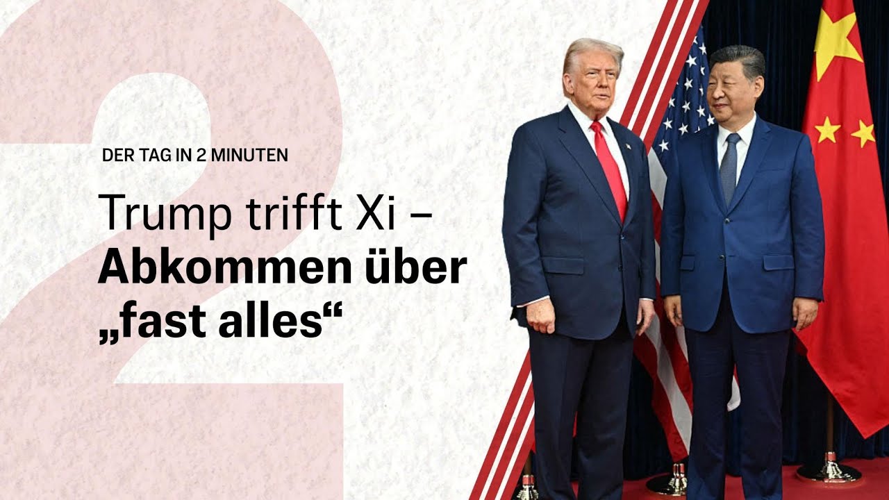 30. Oktober in 2 Minuten: Abkommen „über fast alles“ | Merz in der Türkei | Louvre-Diebstahl