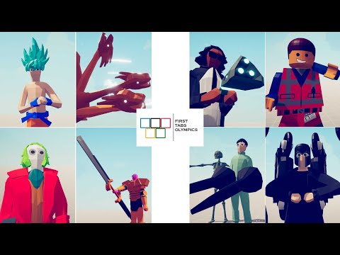 2019 Movie Characters Competition Olympics series TABS Mod Totally Accurate Battle Simulator