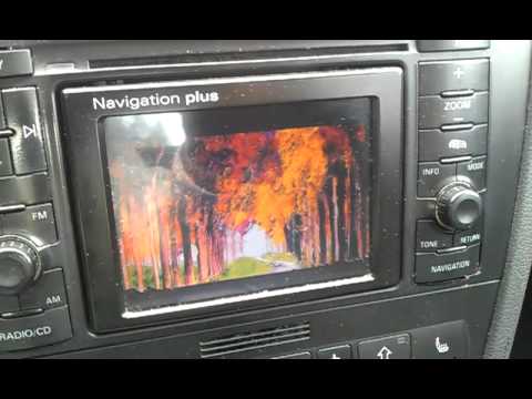 comment demonter navigation plus audi