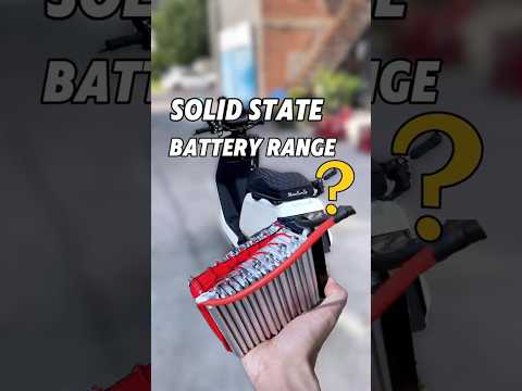 Solid-State Battery Range Tested!#shorts