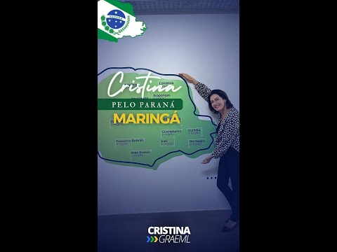Cristina Graeml em Maringá - segundo dia