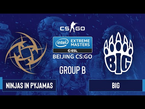 CS:GO - BIG vs. Ninjas in Pyjamas [Nuke] Map 2 - IEM Beijing 2020 Online - Group B - EU