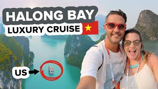 Most Beautiful Islands in the World. Halong Bay Vietnam Luxury Cruise + First Time in Hanoi 🇻🇳