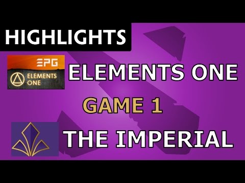 Elements One vs The Imperial [Game 1] LootMarket Invitational - Dota Highlights