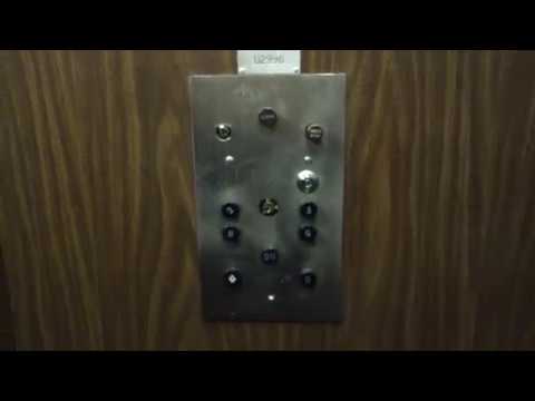 WORKING ROTO DIAL! ROUGH 1952 Otis Black Button Traction Elevator ar 1687 W. Broadway, Vancouver, BC