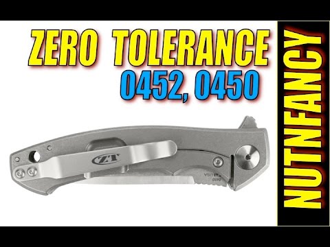 Near Perfect Zero Tolerance Knives:  0450 Series