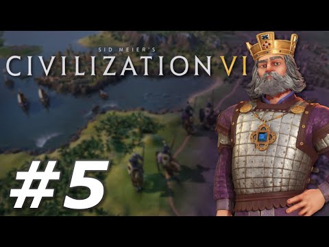 Civilization 6: Deity Byzantium - Crusaders (Part 5)