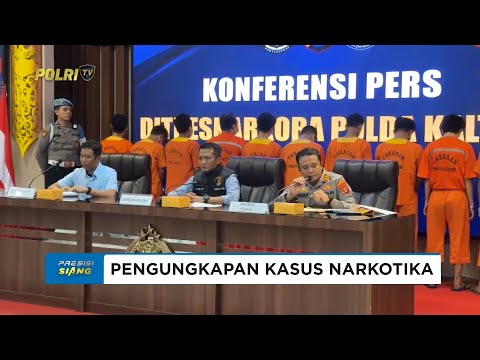 POLDA KALTIM UNGKAP 7 KASUS NARKOTIKA SELAMATKAN 21 RIBU JIWA