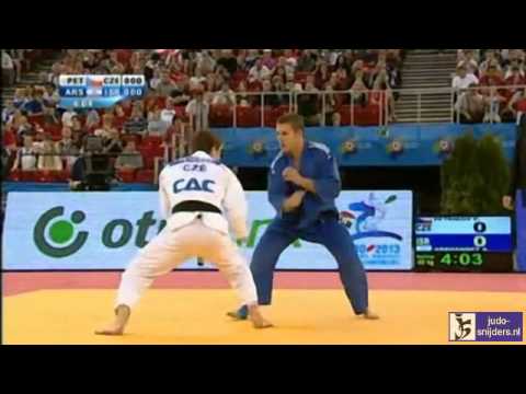 Judo 2013 European Championships Budapest: Petrikov (CZE) - Arshansky (ISR) [-60kg] rep