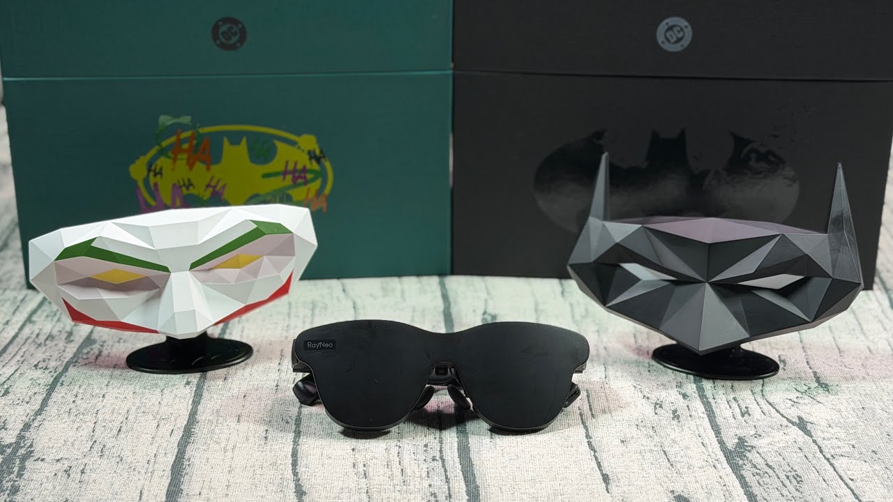 RayNeo Air 4 Pro - World's First HDR10 Display in AR Glasses ( Batman Limited Edition )