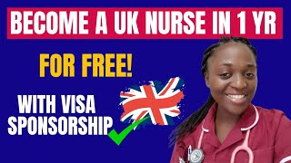 BECOME A NURSE IN THE UK, IN 1 YEAR ONLY