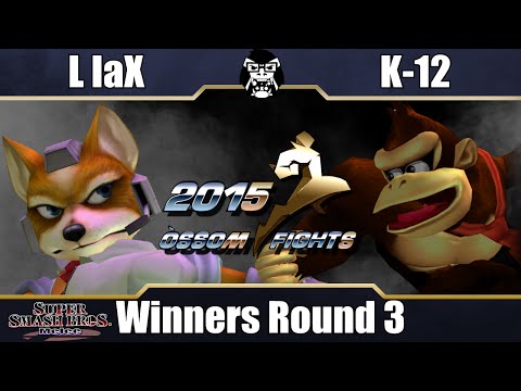 OF - L IaX (Fox) Vs. K-12 (DK, Samus) - Winners Round 3 - Super Smash Bros. Melee