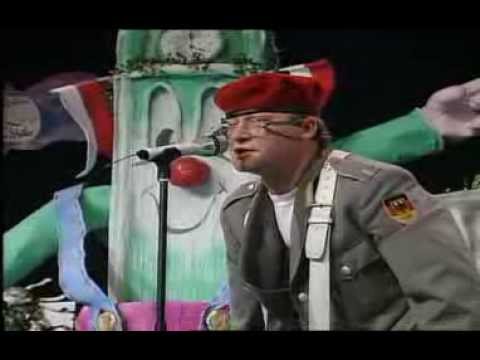 Dä Bundeswehrsoldat alias Peter Fassbender - Büttenrede Karneval Düsseldorf 1993